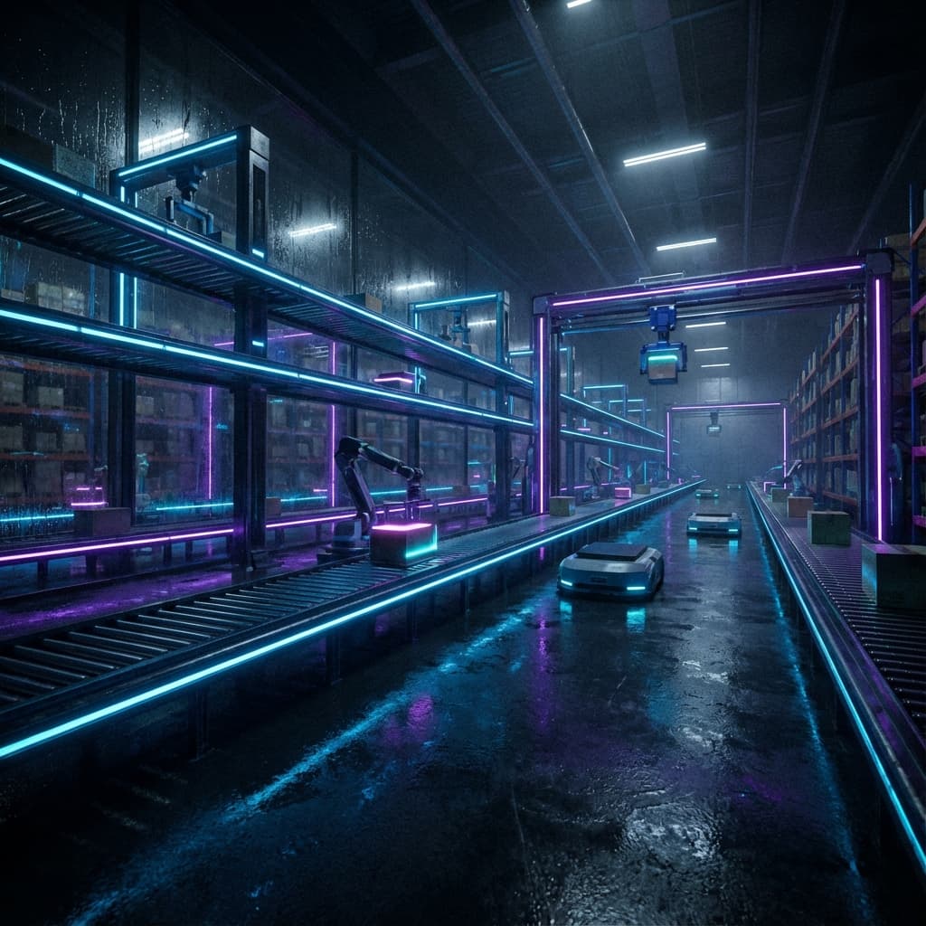 Futuristic Warehouse